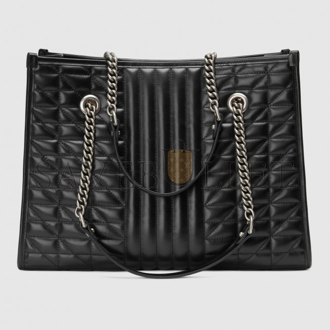 GUCCI GG MARMONT MEDIUM TOTE BAG 675796 (35*27*13cm) GUCCI GG MARMONT MEDIUM TOTE BAG 675796 (35*27*13cm)